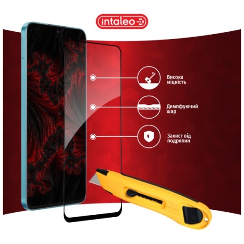 Скло захисне Intaleo Full Glue Honor X8A Black (1283126591174)