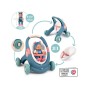 Коляска для ляльок Smoby Little для прогулянок 3в1, з пупсом, синій (140308)