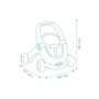 Коляска для ляльок Smoby Little для прогулянок 3в1, з пупсом, синій (140308)