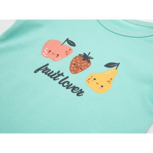 Футболка дитяча Bimini з фруктами (57844-92G-green)