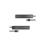 Концентратор AXAGON USB 3.1 to 7xUSB 3.0 + power adapter black (HUE-SA7BP)