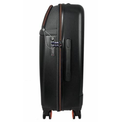 Валіза Semi Line 24" (M) Black/Orange Line (T5734-2) (DAS303801)