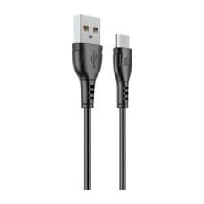 Дата кабель USB 2.0 AM to Micro 5P 1.0m PVC black Wibrand (WI.DC/BO1B-UM)