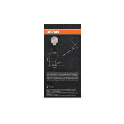 Настільна лампа Osram 1906 LETTER TABLE GAME ZONE 1.2W E27 (4058075853126)
