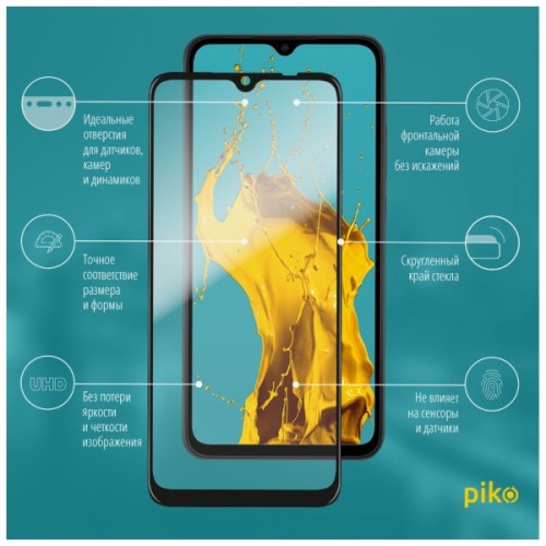 Скло захисне Piko 9H Google Pixel 10a Black (1283126636264)