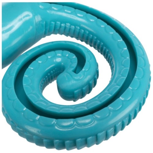 Іграшка для собак Trixie Змія для ласощів Термопластична гума Зелена 18 см (4011905349503)