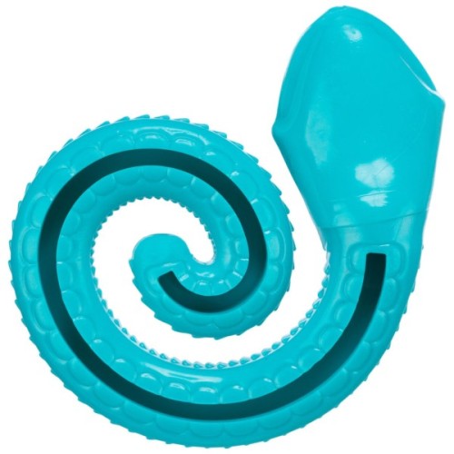 Іграшка для собак Trixie Змія для ласощів Термопластична гума Зелена 18 см (4011905349503)