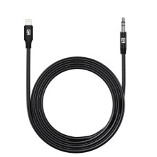 Кабель мультимедійний Lightning to 3.5mm M 1.0m black Armorstandart (ARM76889)