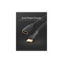 Кабель мультимедійний HDMI M to HDMI F 2.0m 4K60Hz black Vention (VAA-B06-B200)