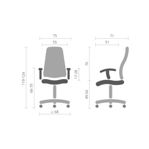 Крісло ігрове Аклас Альтрон R-MB OT-R240 Чорне (00144661)