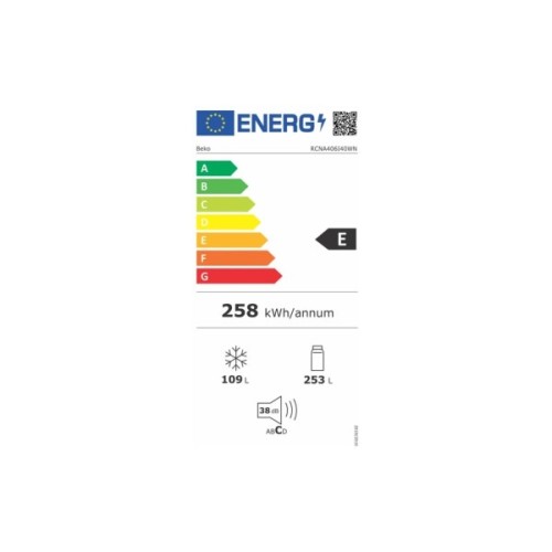 Холодильник Beko RCNA406I40WN