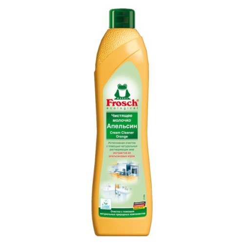 Рідина для чищення ванн Frosch Апельсин 500 мл (4009175148070/4001499013973)