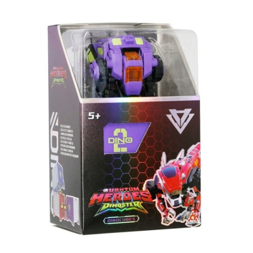 Трансформер Dinoster Динозавр - Пурпуровий Раптор-бот (EU580840-2)