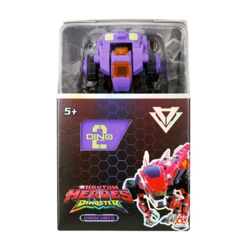 Трансформер Dinoster Динозавр - Пурпуровий Раптор-бот (EU580840-2)