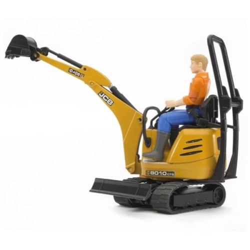 Спецтехніка Bruder Міні-екскаватор CAT з фігуркою (62002)