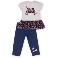 Плаття дитяче Breeze з лосинами "Sun Shine" (8912-98G-beige)