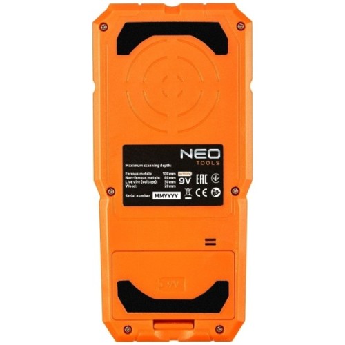 Детектор будівельний Neo Tools від 20 до 100мм, IP54, чохол, 0.164кг (75-250)