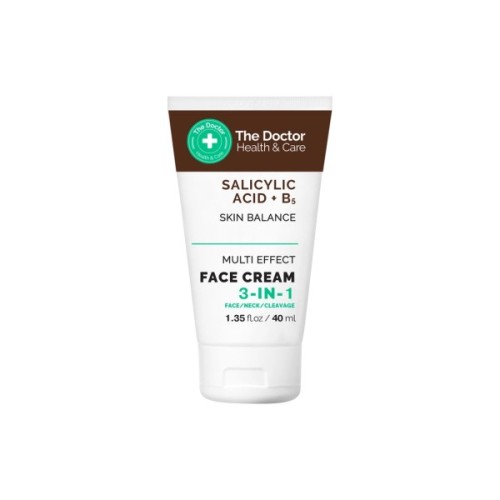 Крем для обличчя The Doctor Health & Care Salicylic Acid + B5 Face Cream 3в1 40 мл (5901845509336)