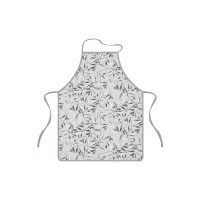 Фартух ARDESTO Grey leaves 60х80см, 100% поліестер, cірий (ART12GL)