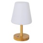 Ліхтар Bo-Camp Cambridge Rechargeable 200 Lumen Bamboo/White (5818792)