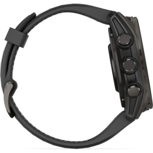 Смарт-годинник Garmin fenix 8 43mm, AMOLED, Saph, CrbnGry Ti/Blk, Blk/PebblGryBnd, (010-02903-21)