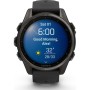 Смарт-годинник Garmin fenix 8 43mm, AMOLED, Saph, CrbnGry Ti/Blk, Blk/PebblGryBnd, (010-02903-21)