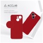 Чохол до мобільного телефона ACCLAB SoftShell Apple iPhone 15 Red (1283126586378)