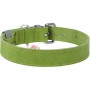 Нашийник для тварин WAUDOG Classic шкіряний 12 мм х 19-25 см салатовий (02015)