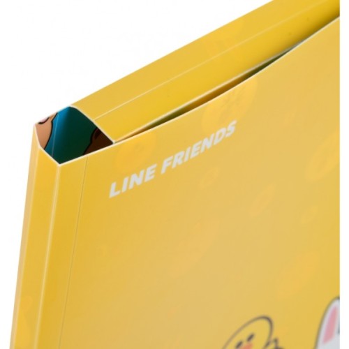 Папка на резинках Yes A4 Line Friends (492098)