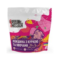 Їжа швидкого приготування Food Mission Локшина з куркою та овочами 65 г (fm.30580)