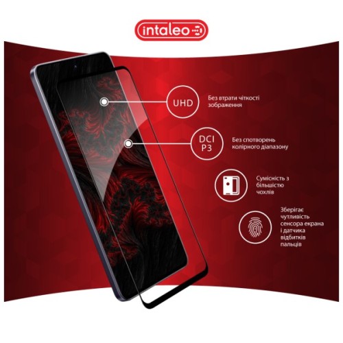 Скло захисне Intaleo Full Glue Realme 13 5G Black (1283126607585)