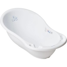 Ванночка Tega Baby Взі зливом Bunny 86 см white (KR-004-103)