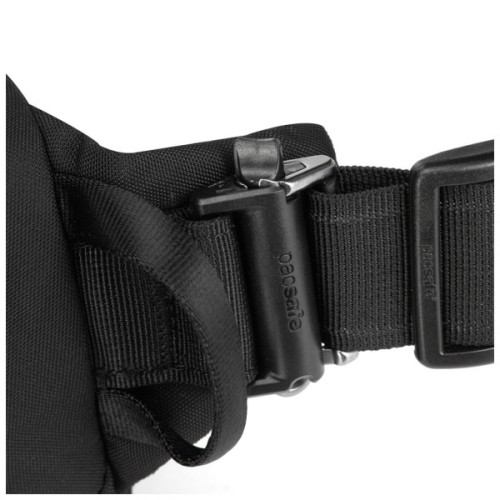 Сумка-бананка Pacsafe Vibe 100 hip pack, чорна (60141130)