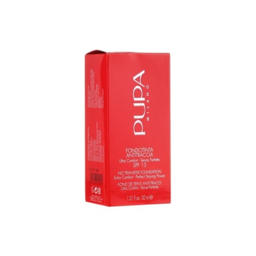 Тональний крем Pupa No Transfer Foundation 100 - Porcelain (8011607295906)