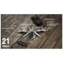 Мультитул Ganzo G303 з чохлом Molle та бітами, 21 функція (G303-c)
