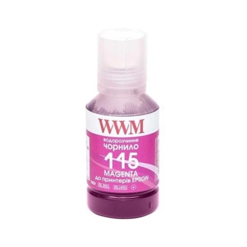 Чорнило WWM Epson L8160/L8180 140г Magenta (E115M) KeyLock (E115M-WWM)