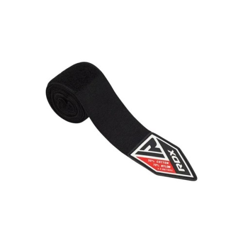 Бинт для спорту RDX для боксу WX Professional Boxing Hand Wraps Black (4.5м.) (HWX-RB+)