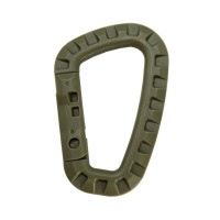 Карабін туристичний Tramp Набір 3 шт пластикових Green (UTRA-304-green)