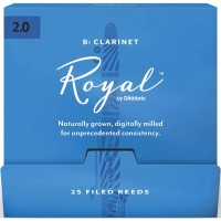 Тростина для кларнета D'Addario Royal - Bb Clarinet #2.0 - 25 Box (RCB0120-B25)