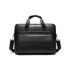 Сумка Vintage Шкіряна Чорна (14628)