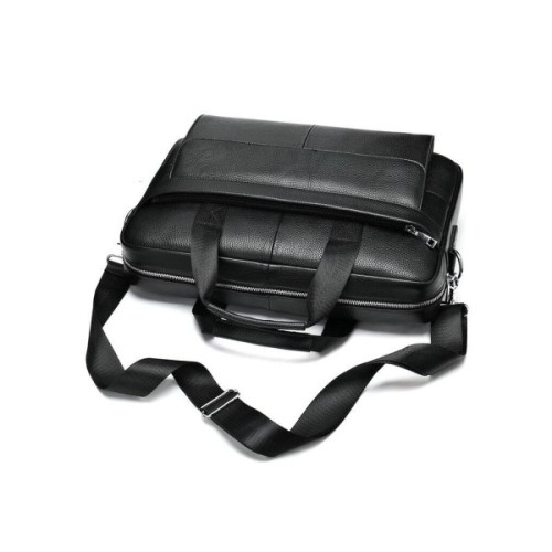 Сумка Vintage Шкіряна Чорна (14628)