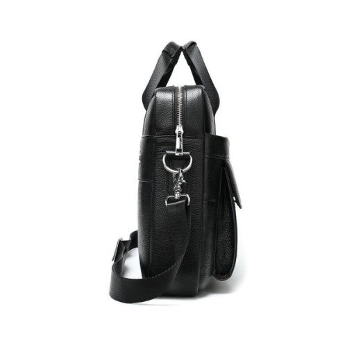 Сумка Vintage Шкіряна Чорна (14628)