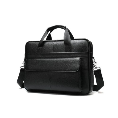 Сумка Vintage Шкіряна Чорна (14628)