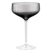 Набір келихів Ardesto Black Mars Alcor 330мл, 2шт, скло, сірий (AR2633GF)