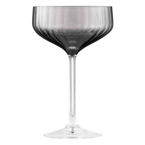 Набір келихів Ardesto Black Mars Alcor 330мл, 2шт, скло, сірий (AR2633GF)