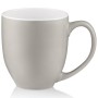 Чашка Ardesto Pio, 430мл, кераміка, сірий світлий (AR3096LG)