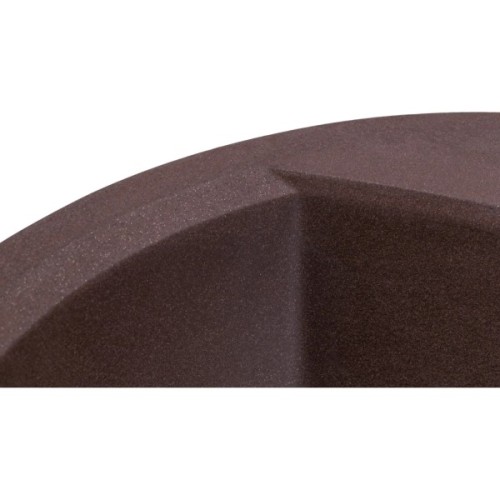 Мийка кухонна GRANADO RONDA marron з сифоном (470*490mm.) (gr2206)