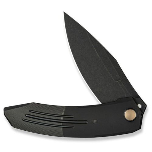 Ніж Weknife Sine Wave, Black Titanium, Darkwash (WE23069B-1)