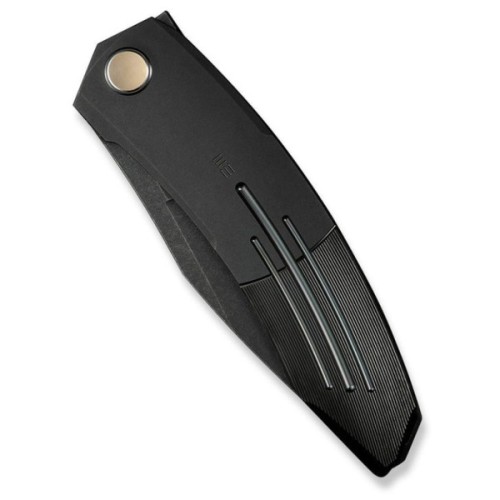 Ніж Weknife Sine Wave, Black Titanium, Darkwash (WE23069B-1)