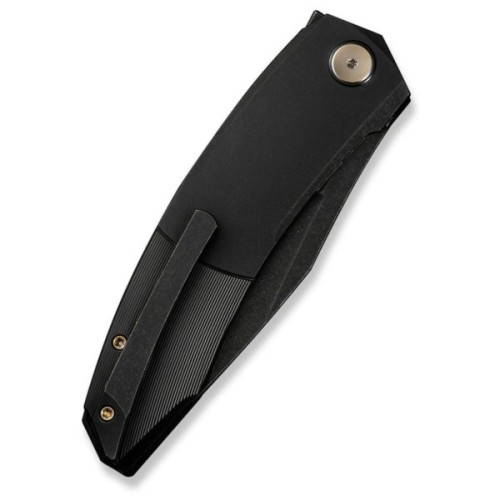 Ніж Weknife Sine Wave, Black Titanium, Darkwash (WE23069B-1)